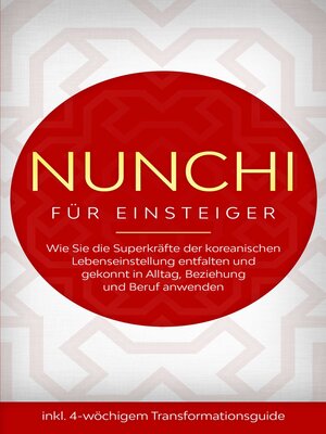 cover image of Nunchi für Einsteiger